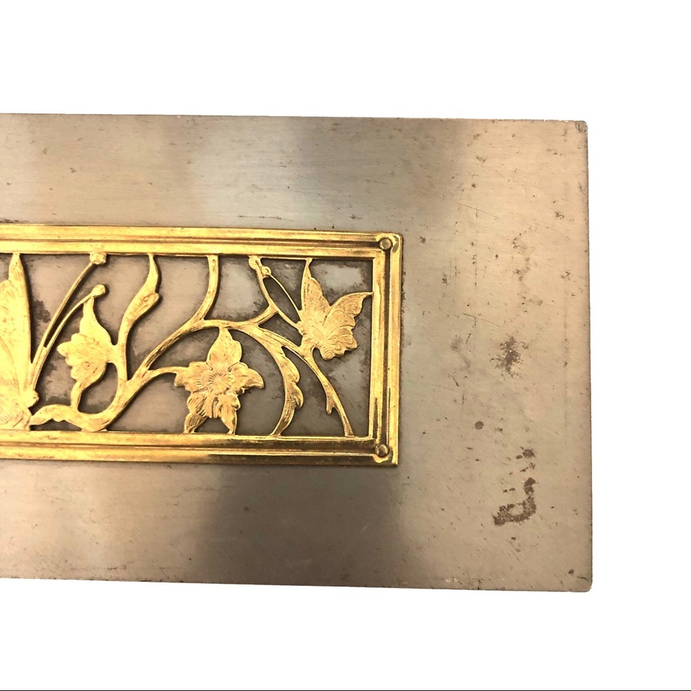 Vintage Park Sherman Cigarette Box Case Metal - Picture 5 of 8